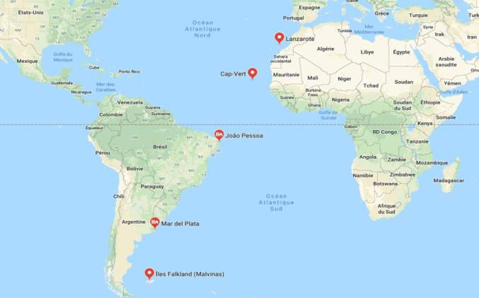 ETAPES VERS LES MALOUINES