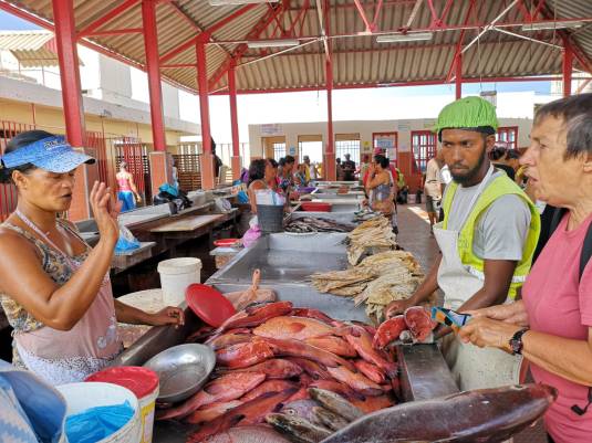 marchande de poisson