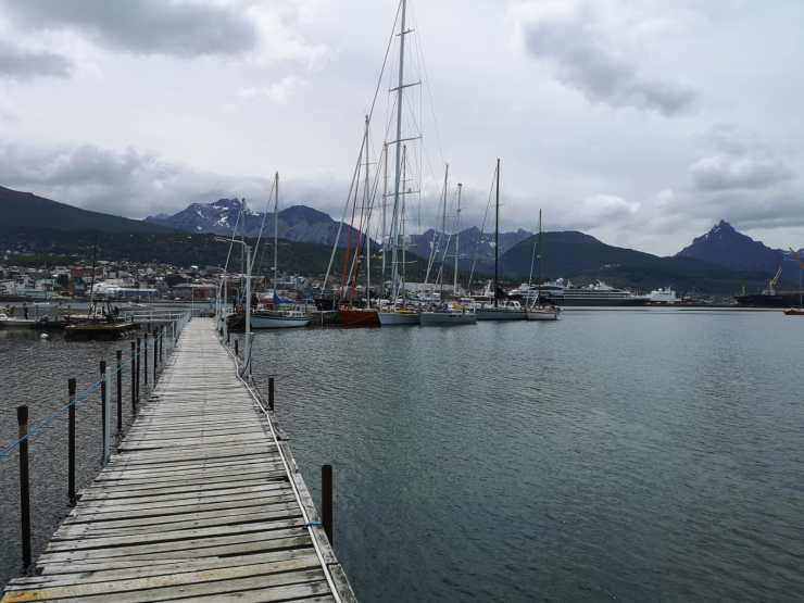 ponton à ushuaia